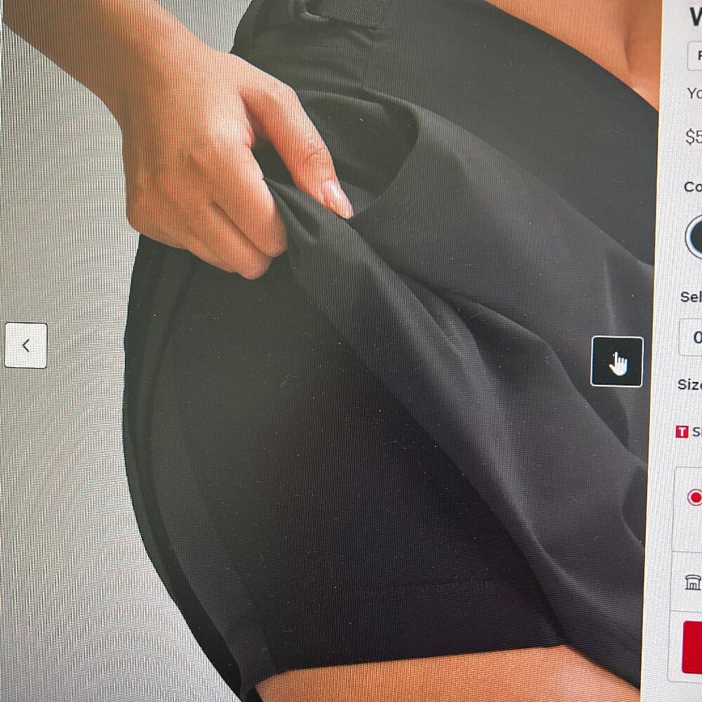 NWT Size 4 LuLu lemon Wrap-Front MR Golf Skirt